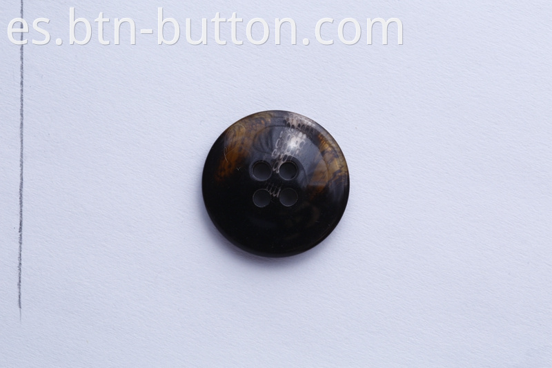 high quality imitation horn button